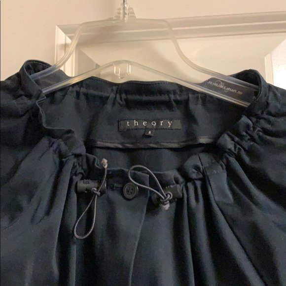 Theory black swing jacket, size small - Picture 2 of 10